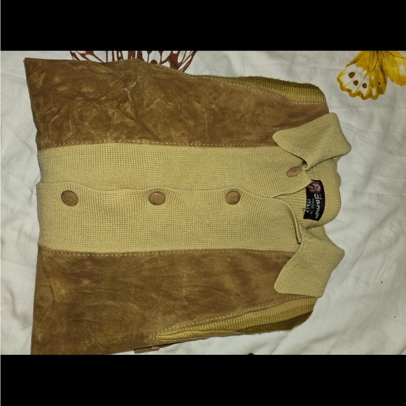 1960s men’s suede sweater - Picture 6 of 6